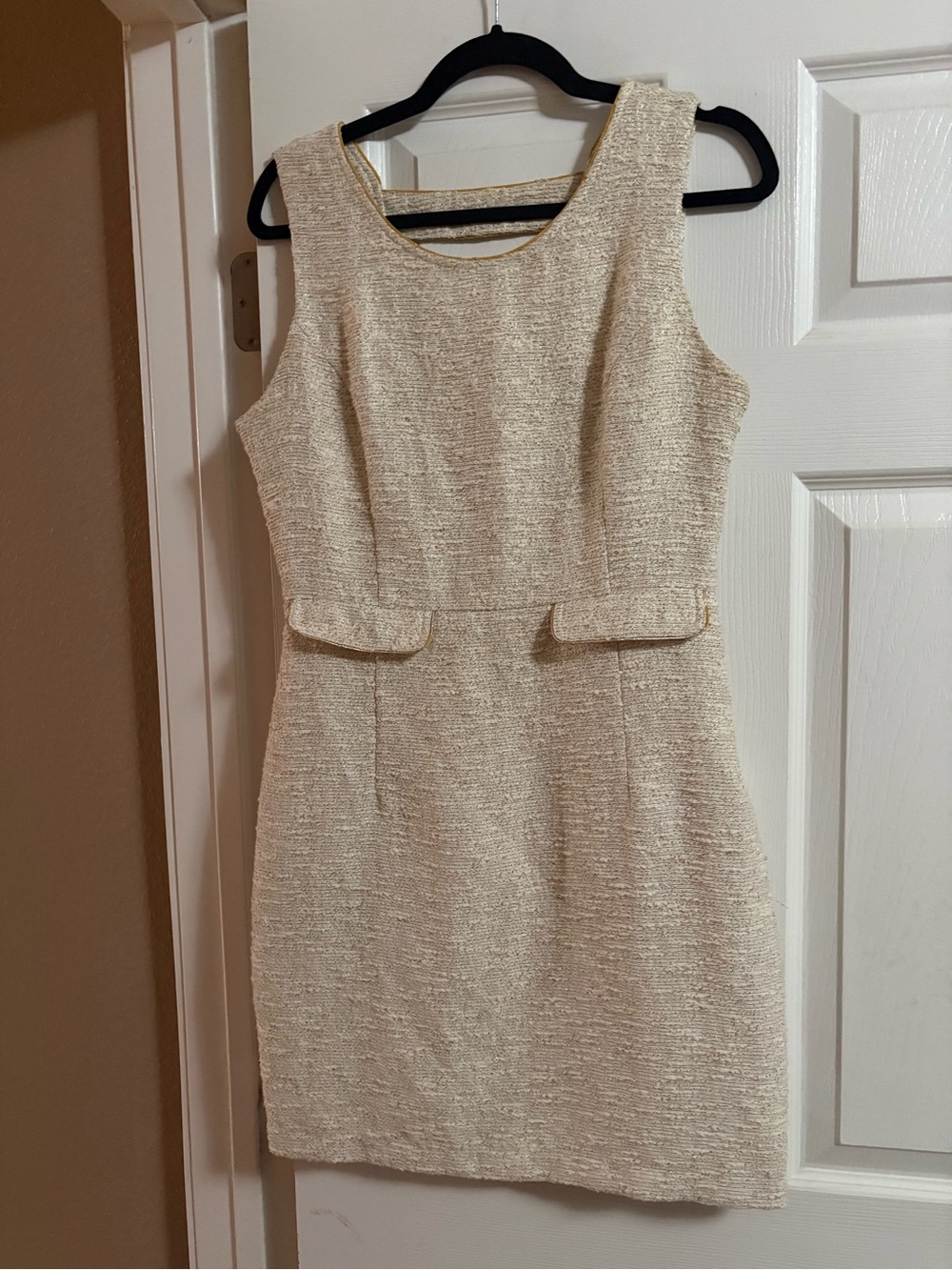 Y2K Forever 21 mini dress sleeveless office career preppy clueless retro 50s M